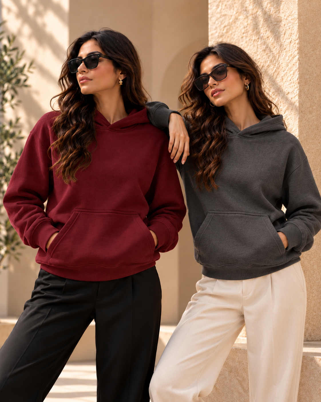 fleece hoodie women